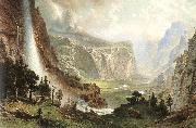 Albert Bierstadt The Domes of the Yosemites oil painting artist